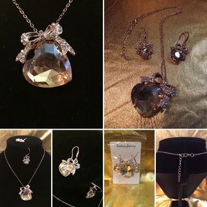 Heart of Gold Necklace Set